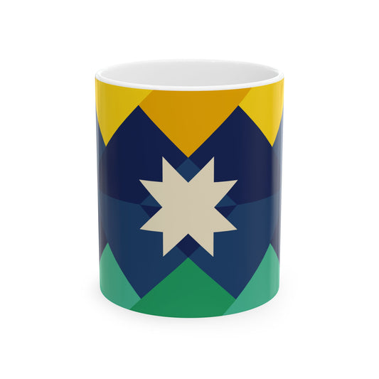 Coffee Mug: Appalachia Flag Ceramic Cup of Joe Mug 11oz/15oz