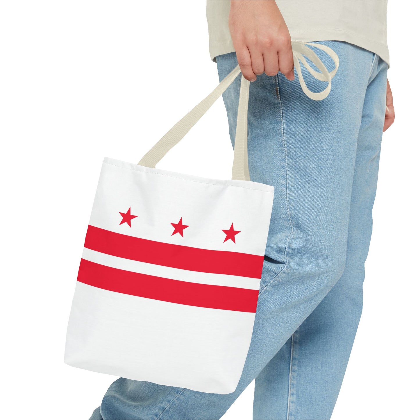 Washington DC Flag Tote Bag