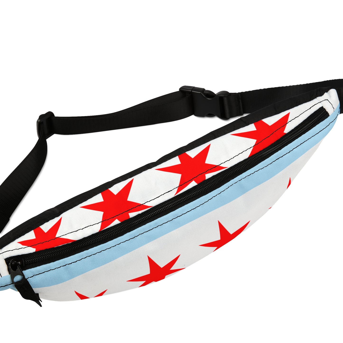 Chicago City Flag Fanny Pack Windy City  essential