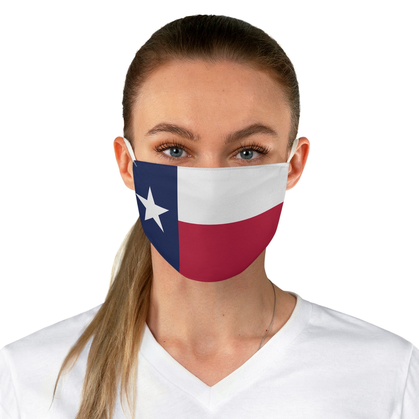 Fabric Face Mask - Texas Flag Design