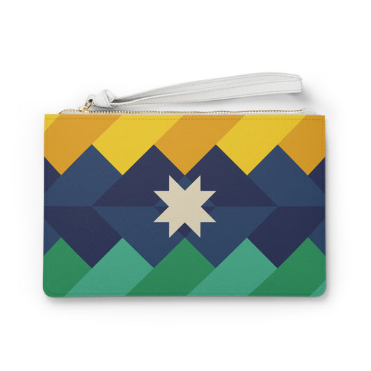 Clutch Bag - Appalachia Flag Design for Hiking Essentials