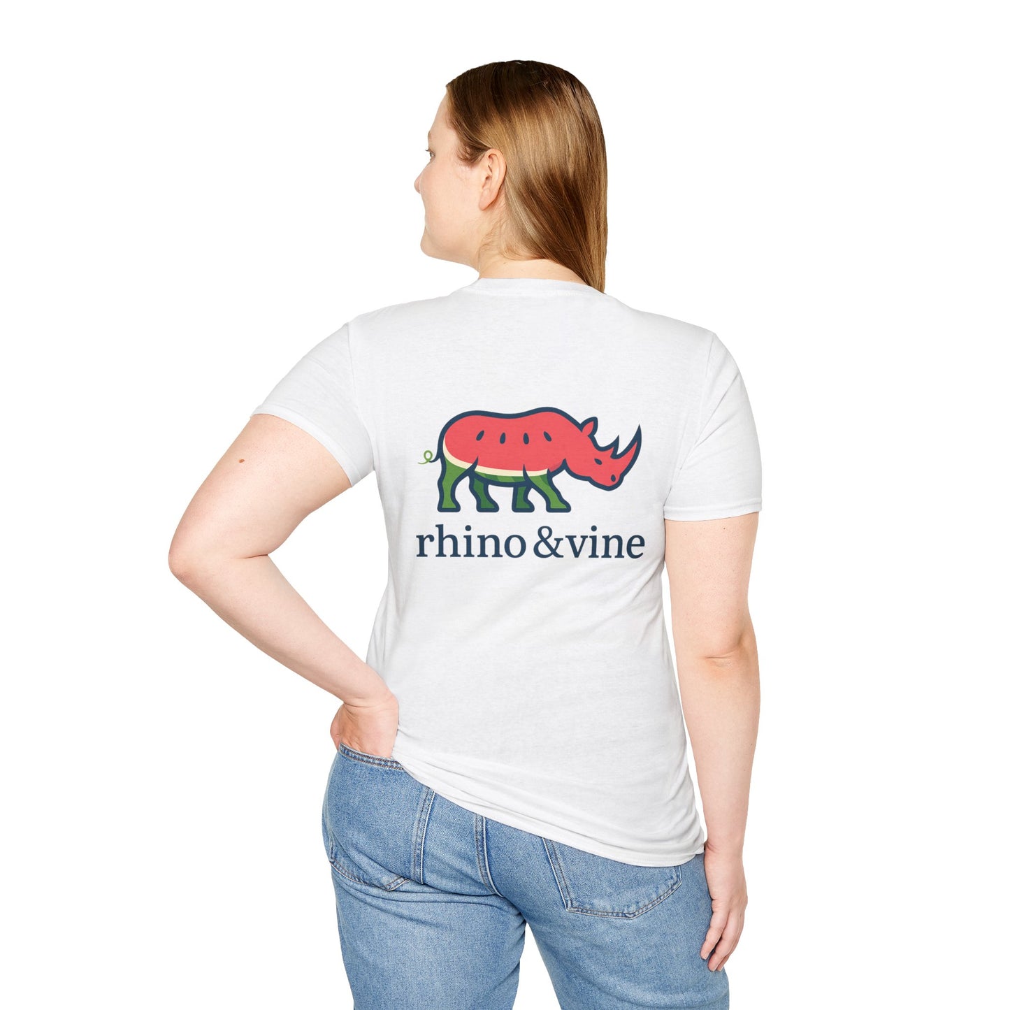 Watermelon Rhino Unisex T-Shirt for Watermelon Fasting