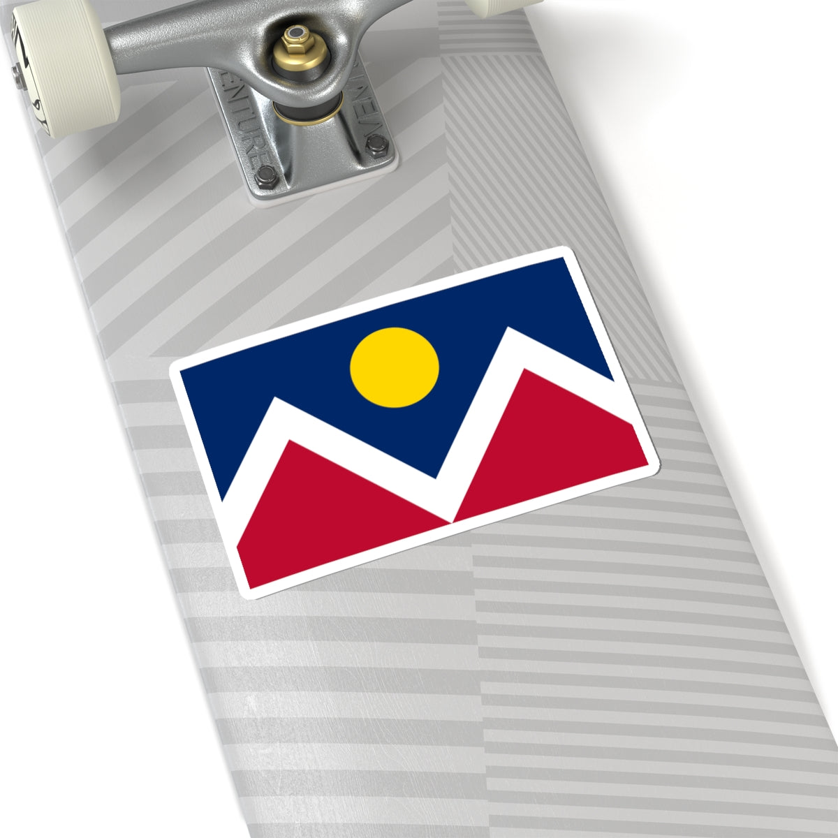 Denver Flag Sticker Kiss-Cut Stickers