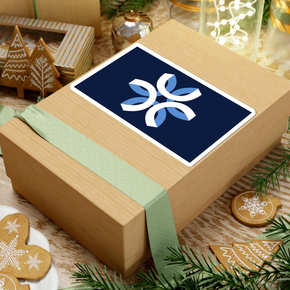 City Flag Sticker of Urbandale, Iowa