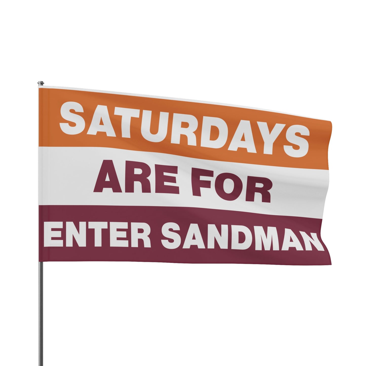 Flag Gameday College Saturdays are For Enter Sandman Dorm Decor