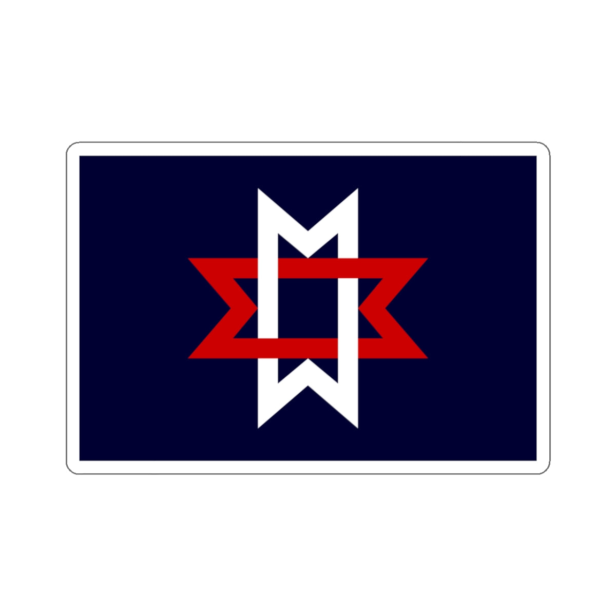 Maryville Tennessee  Flag Sticker  Maryville Design