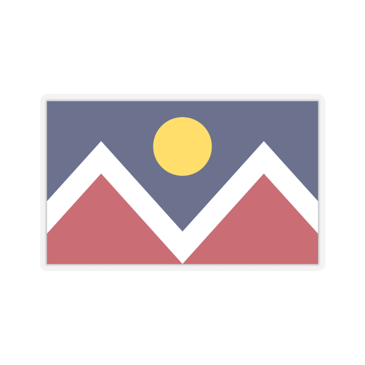 Denver Flag Sticker Kiss-Cut Stickers