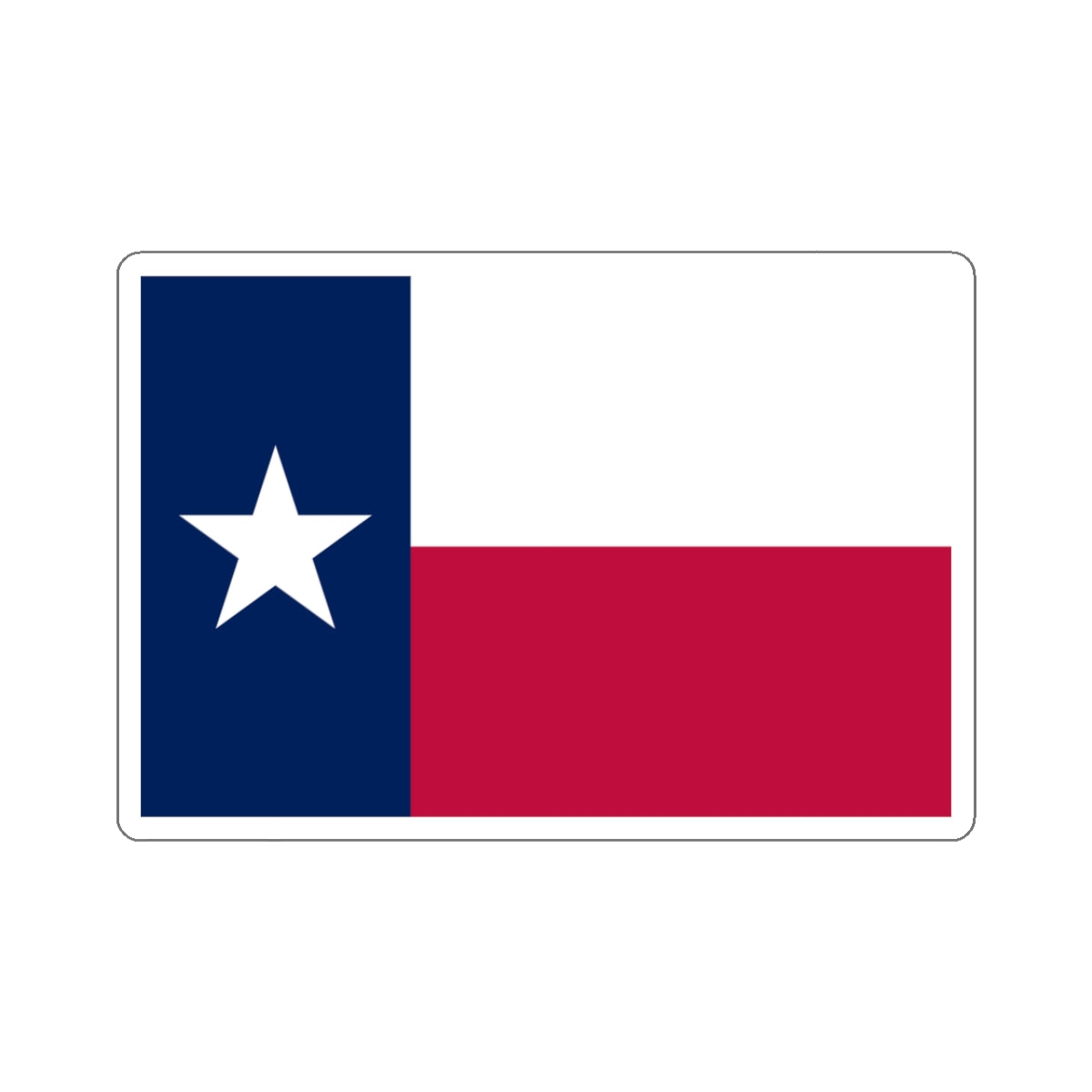 Texas State Flag Sticker