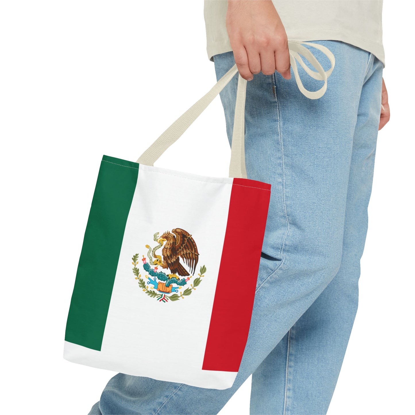 Mexico Flag Tote Bag