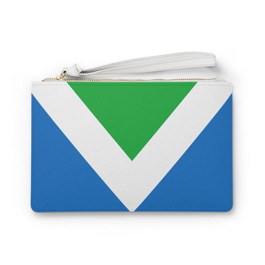 Vegan Flag Clutch Bag