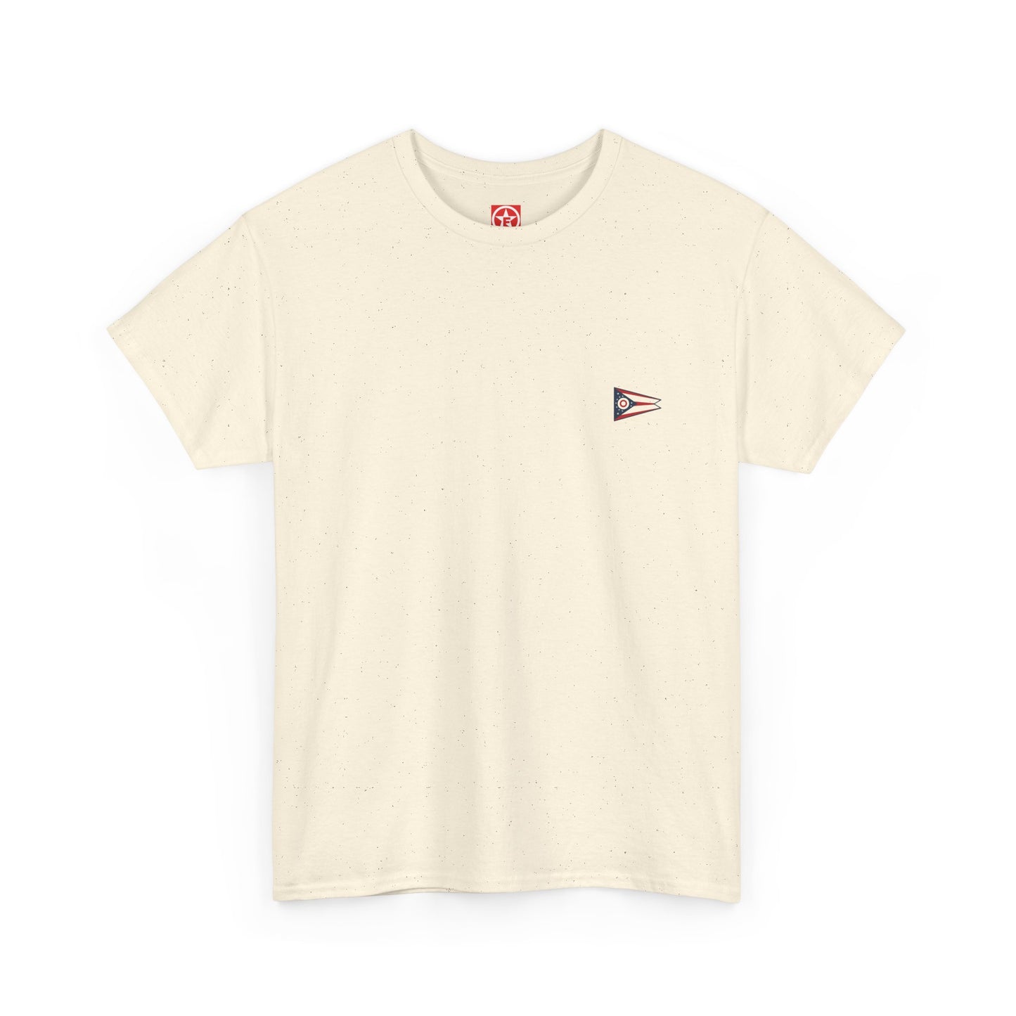 Ohio Pride Unisex Heavy Cotton Tee, Vintage Graphic Tee, Casual Wear, Gift for Him/Her, Trendy Apparel, Summer Outfit