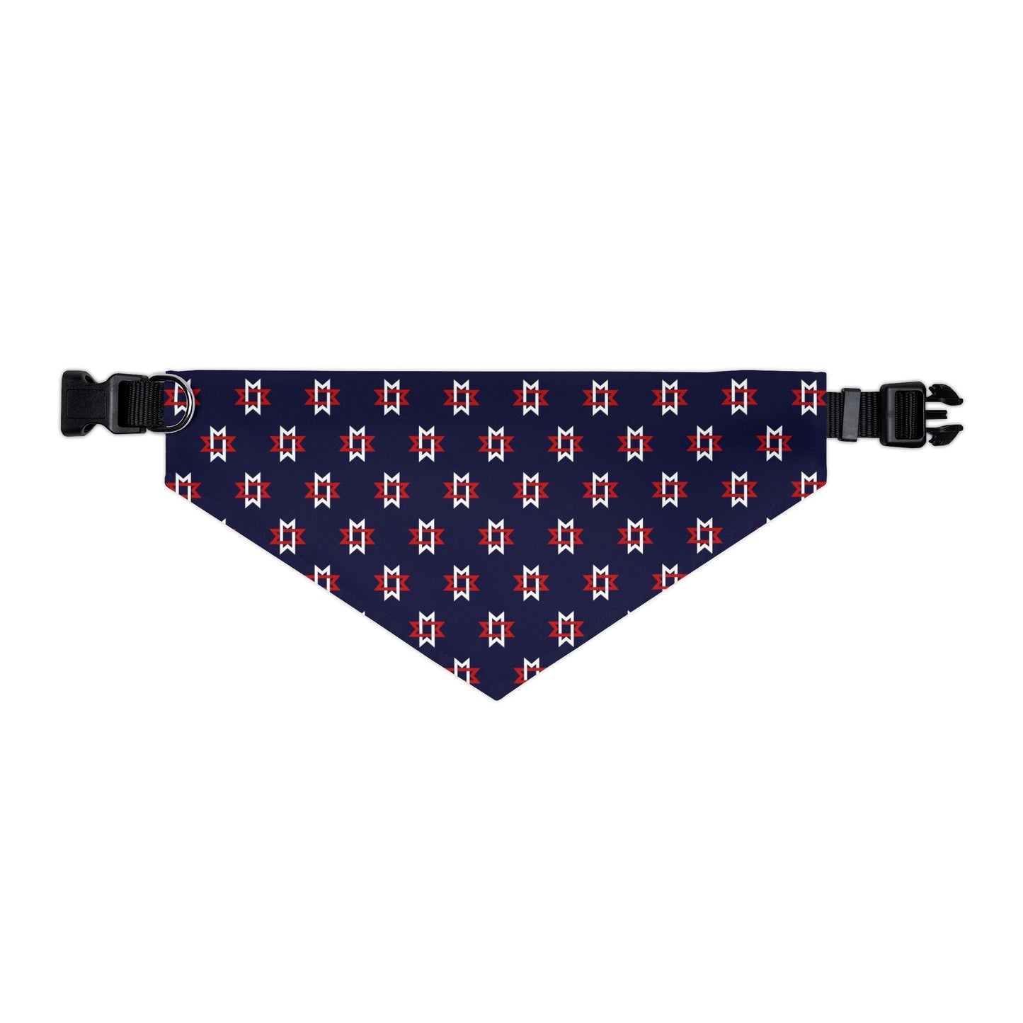 Dog Bandana Collar - Maryville Tennessee City Flag Pattern