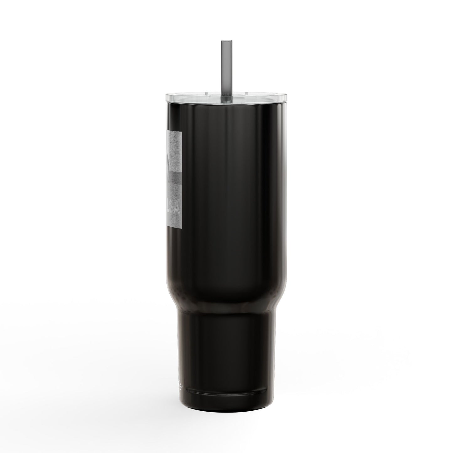 Travel Tumbler - Tulsa Oklahoma Art Deco Flag Design - 40oz Insulated Mug with Lid