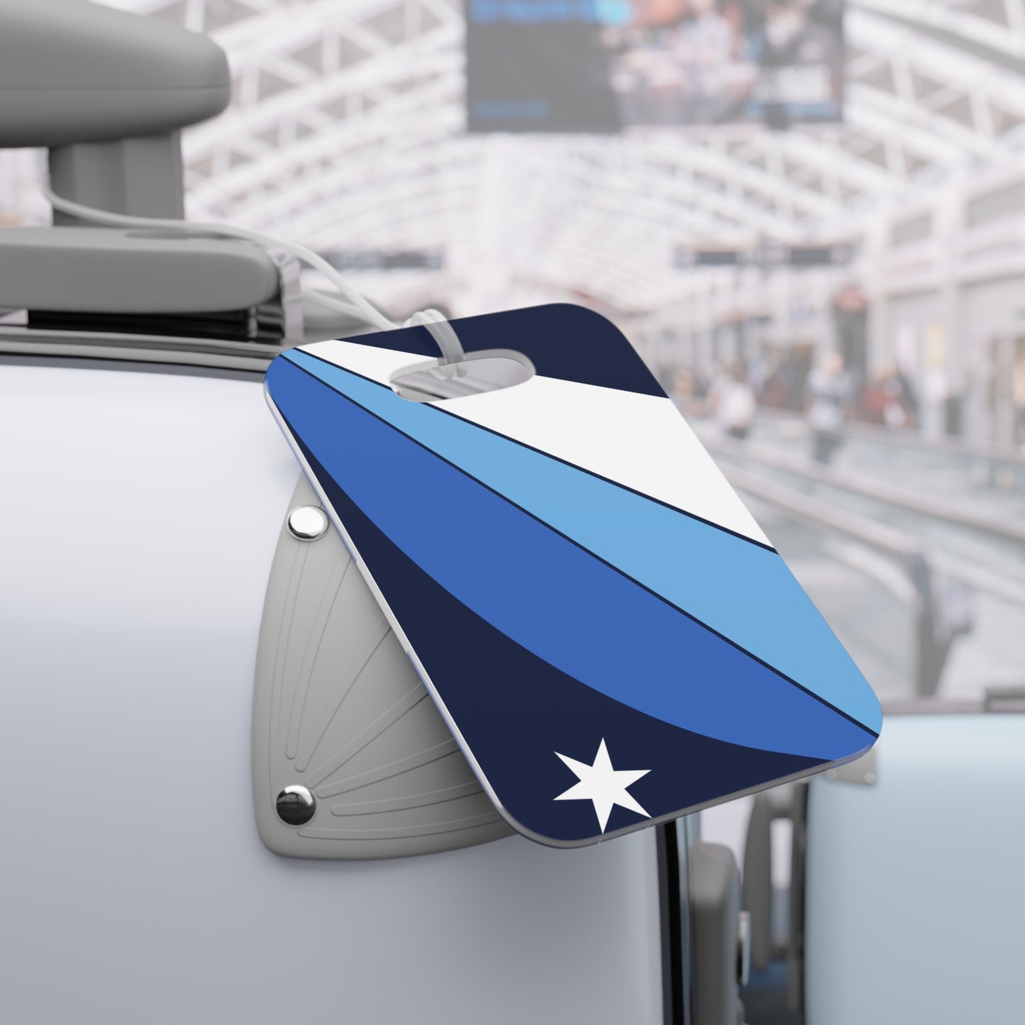 Luggage Tag with  Columbia SC City Flag