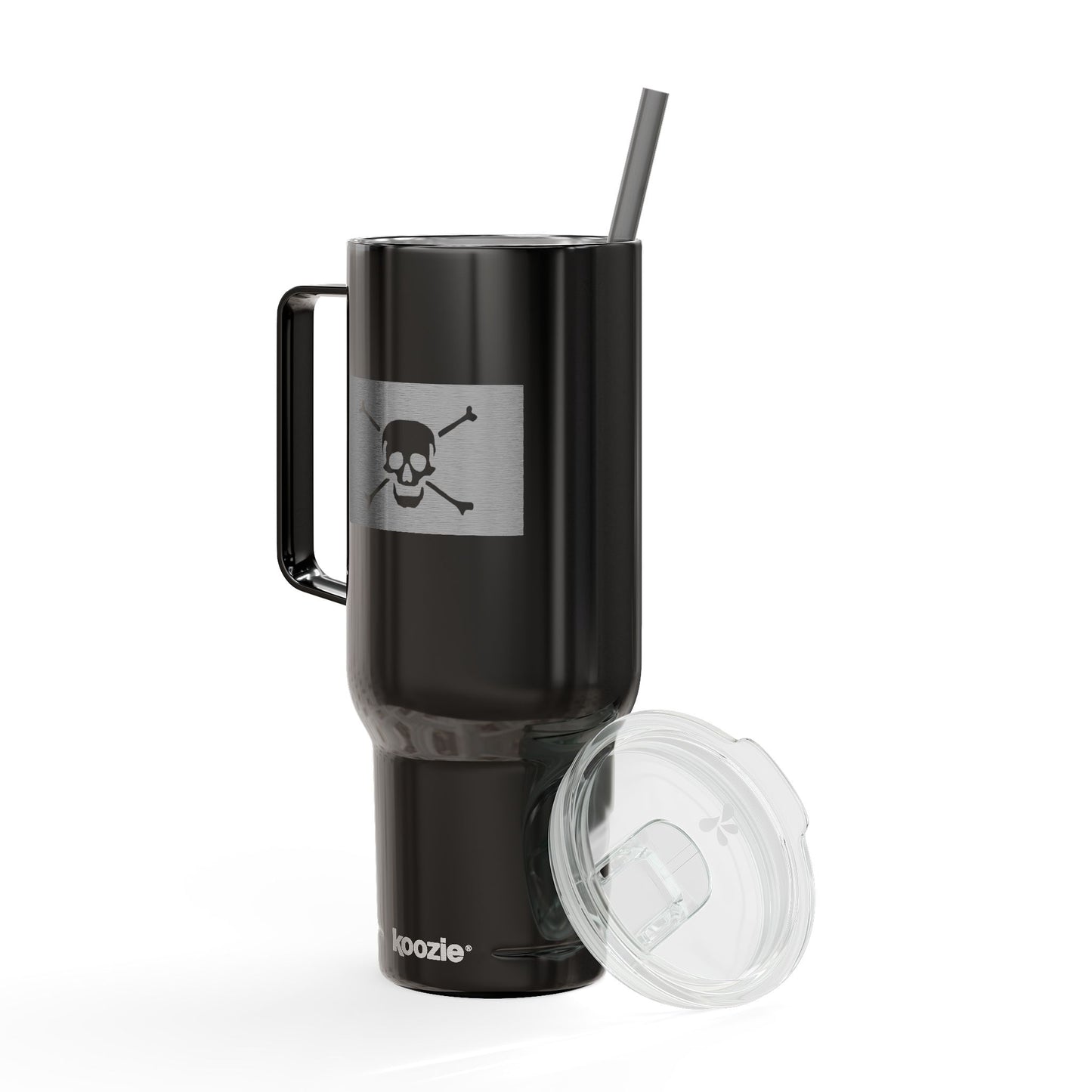 Jolly Roger skull and bones Travel 40oz Tumbler Engraved Insulated Mug