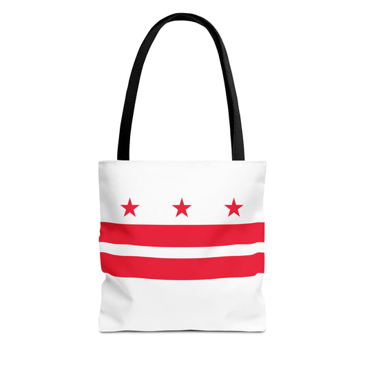 Washington DC Flag Tote Bag