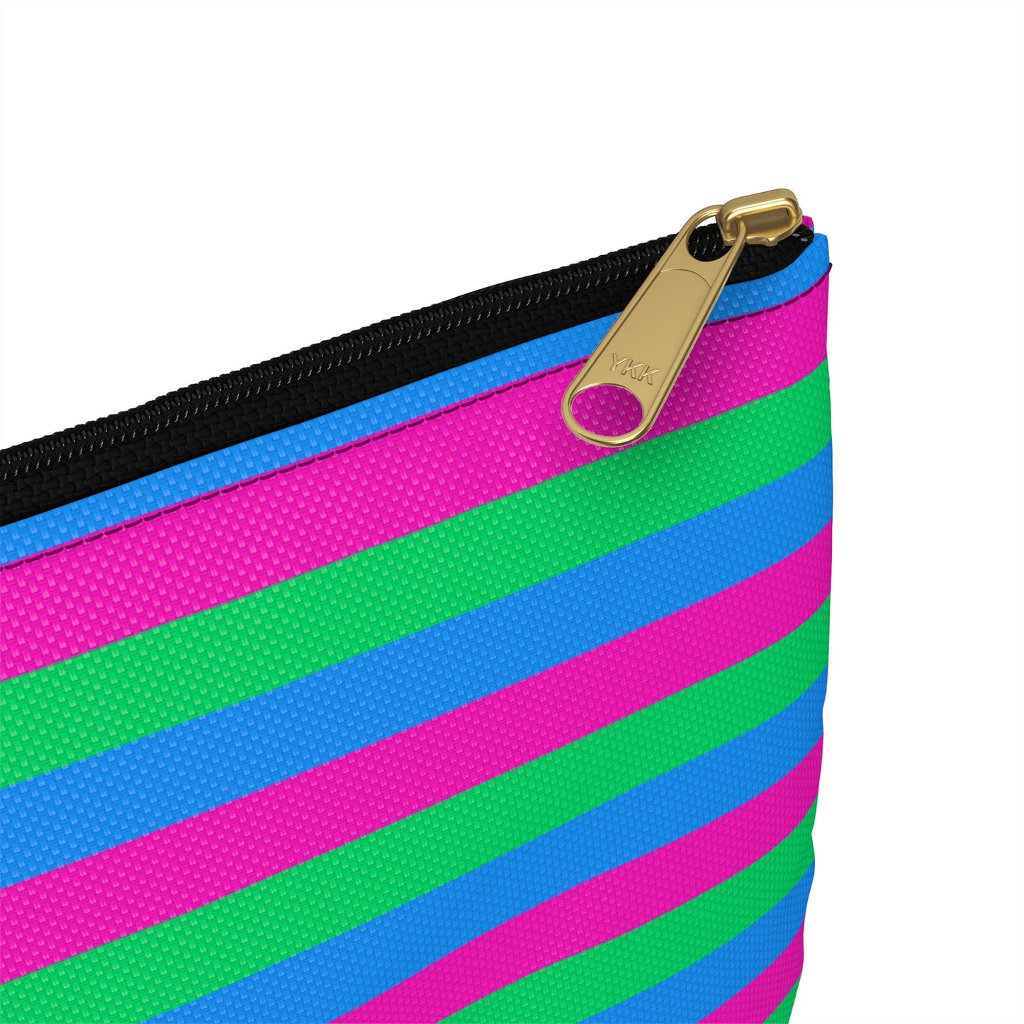 Polysexual Pride Flag Accessory Pouch