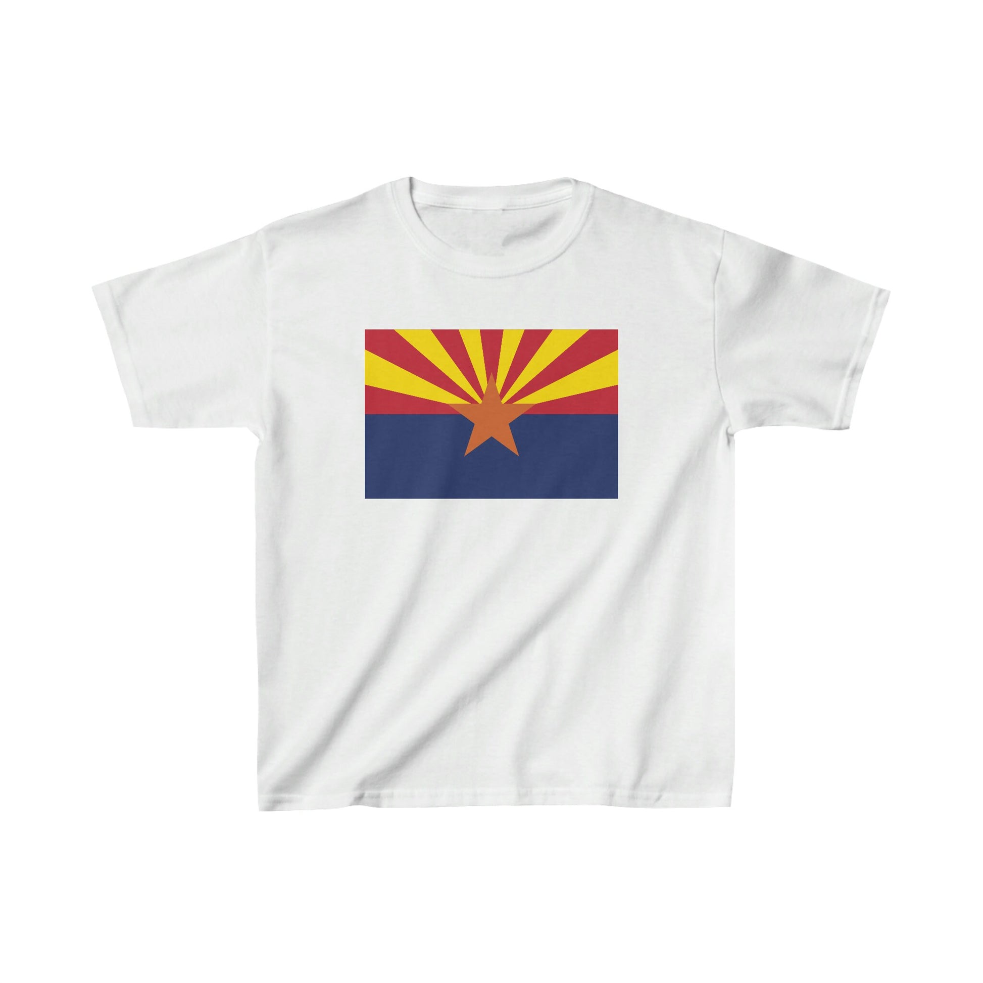 Arizona Flag Kids Heavy Cotton Tee