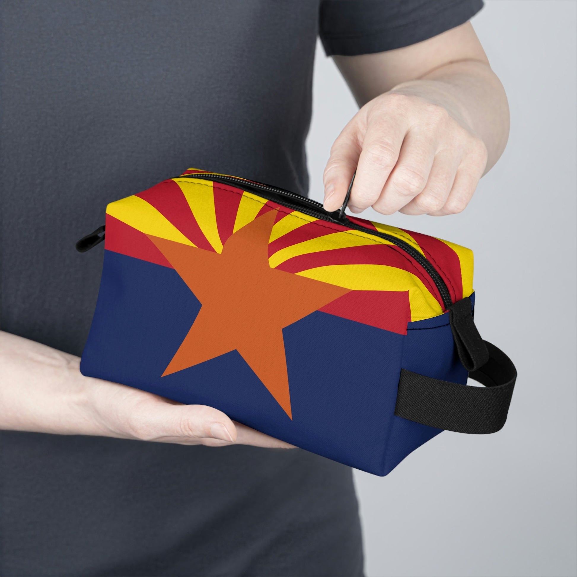 Arizona Flag Toiletry Travel Bag