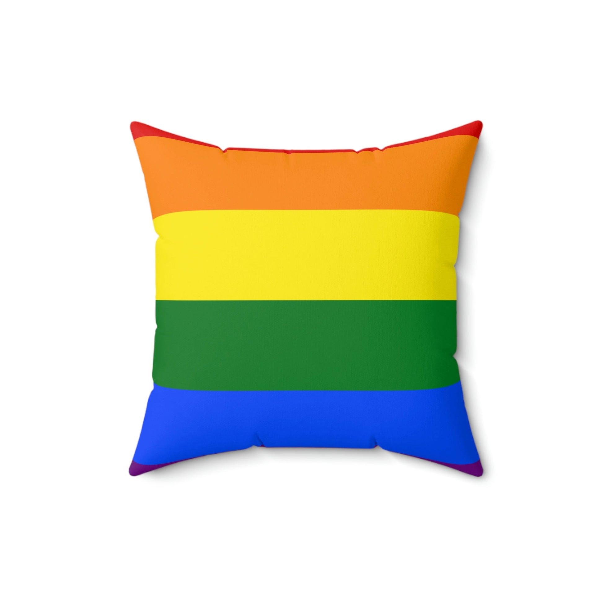 LGBTQ Flag Spun Polyester Square Pillow