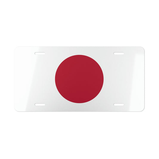 Japan Flag car tag