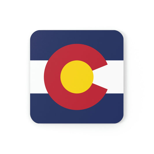 Colorado Cork Back Coaster