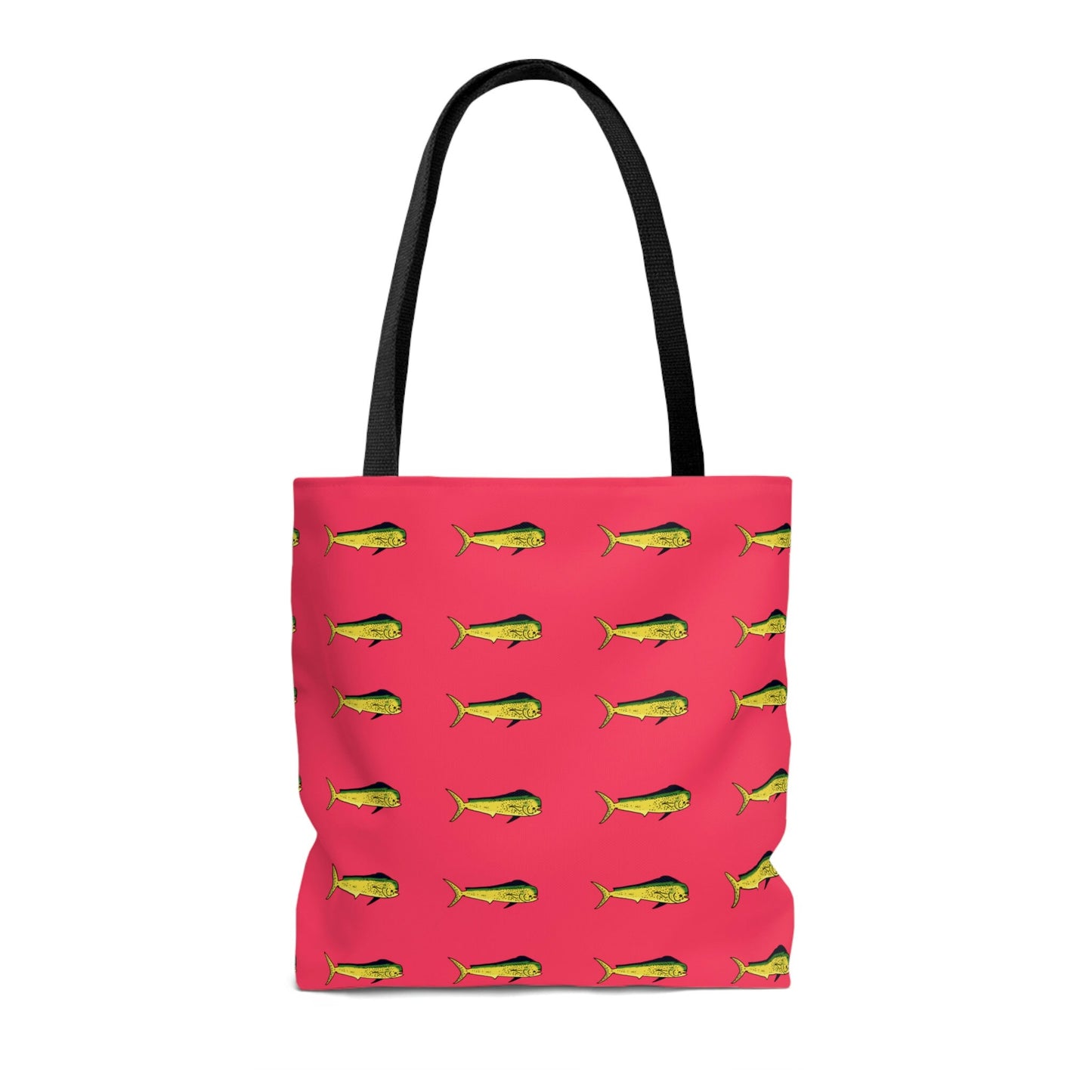 Pink Bull Dolphin Tote Bag