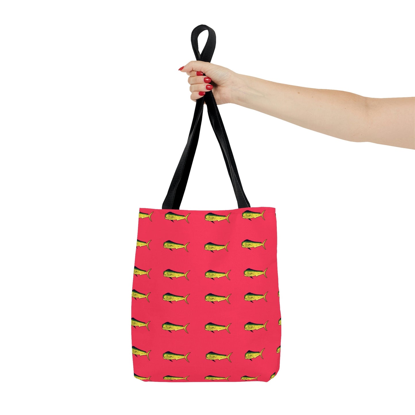 Pink Bull Dolphin Tote Bag