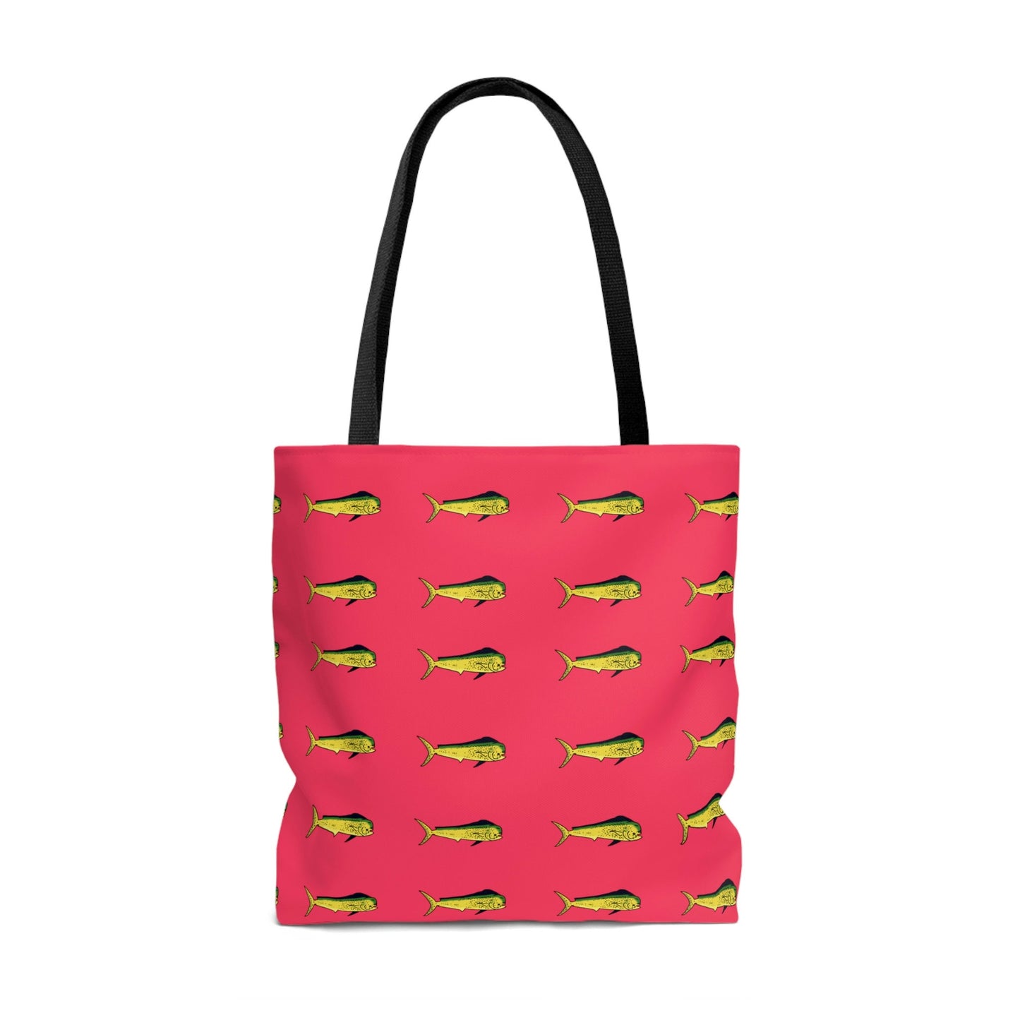 Pink Bull Dolphin Tote Bag