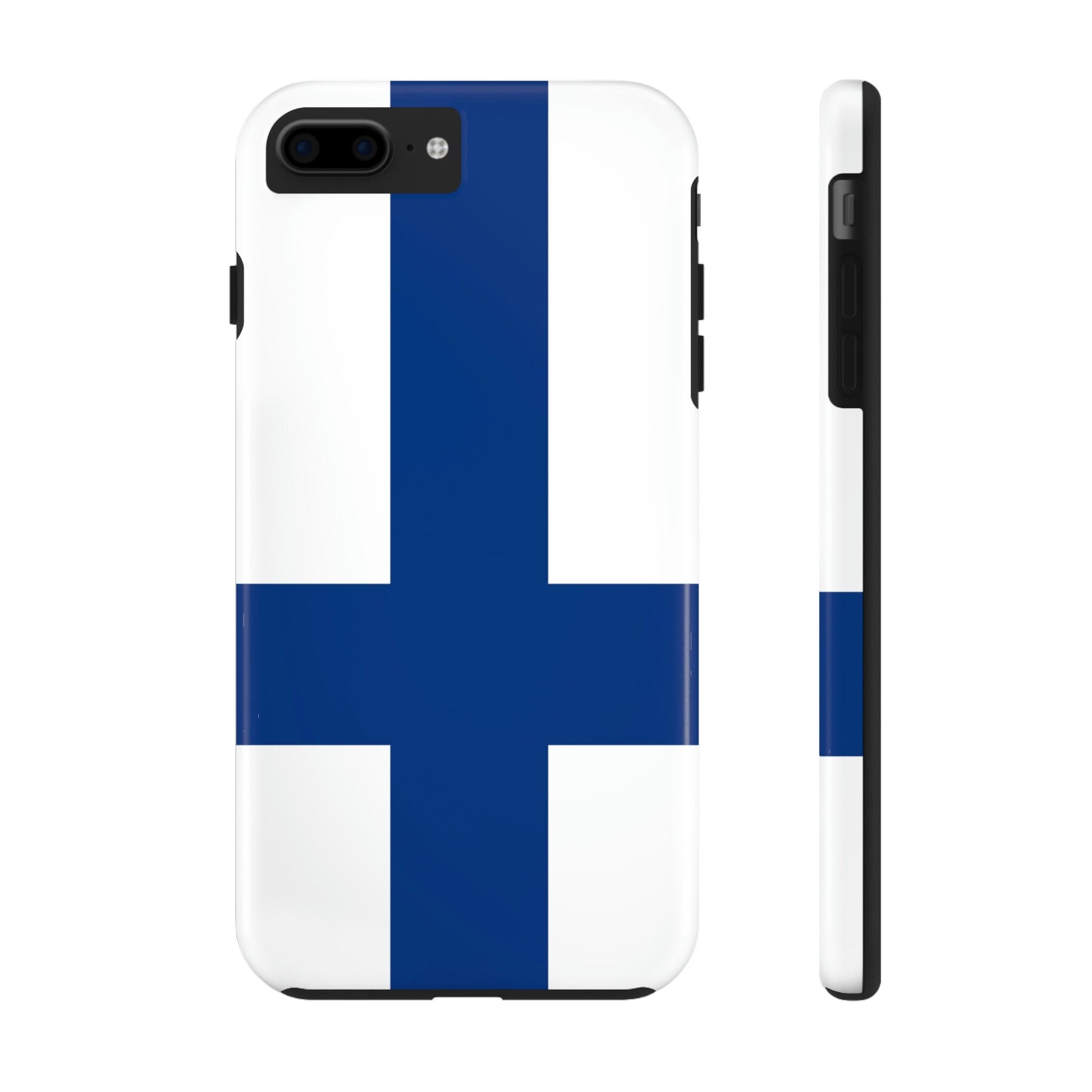 Finland Flag Tough Phone Cases