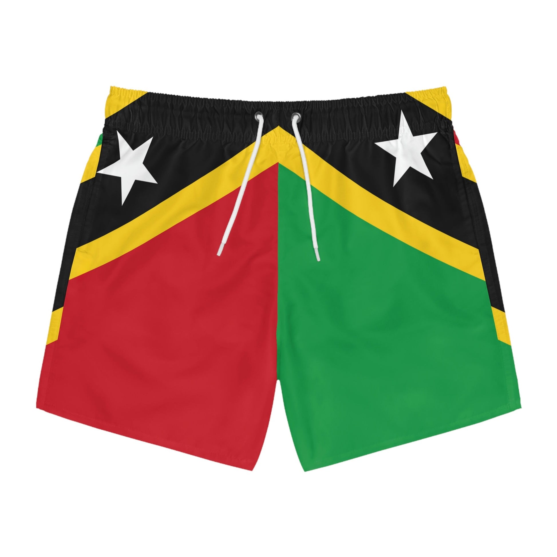 Saint Kitts and Nevis Flag Swim Trunks