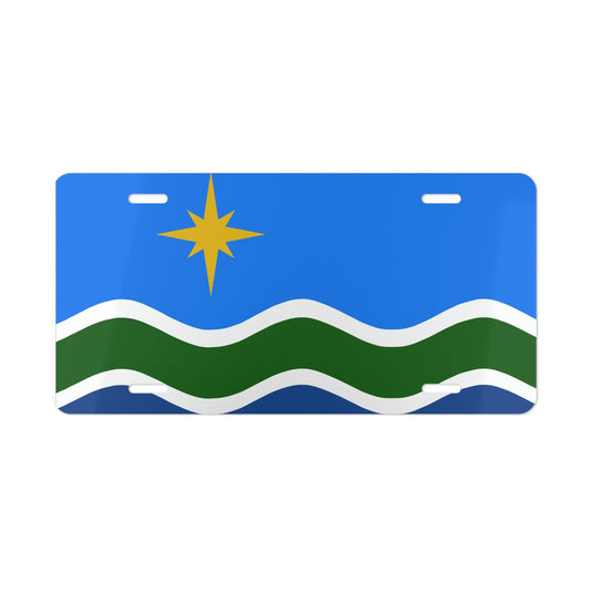 Duluth, Minnesota Flag custom Car license Plate tag