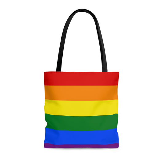 Rainbow Flag LGBT Pride Tote Bag