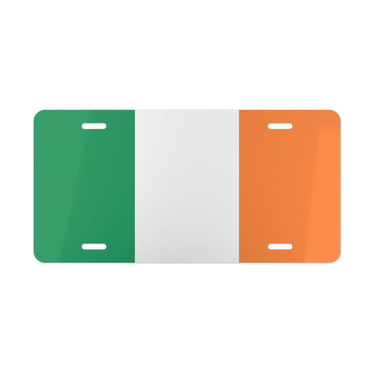 Ireland Flag Car Custom license Plate tag