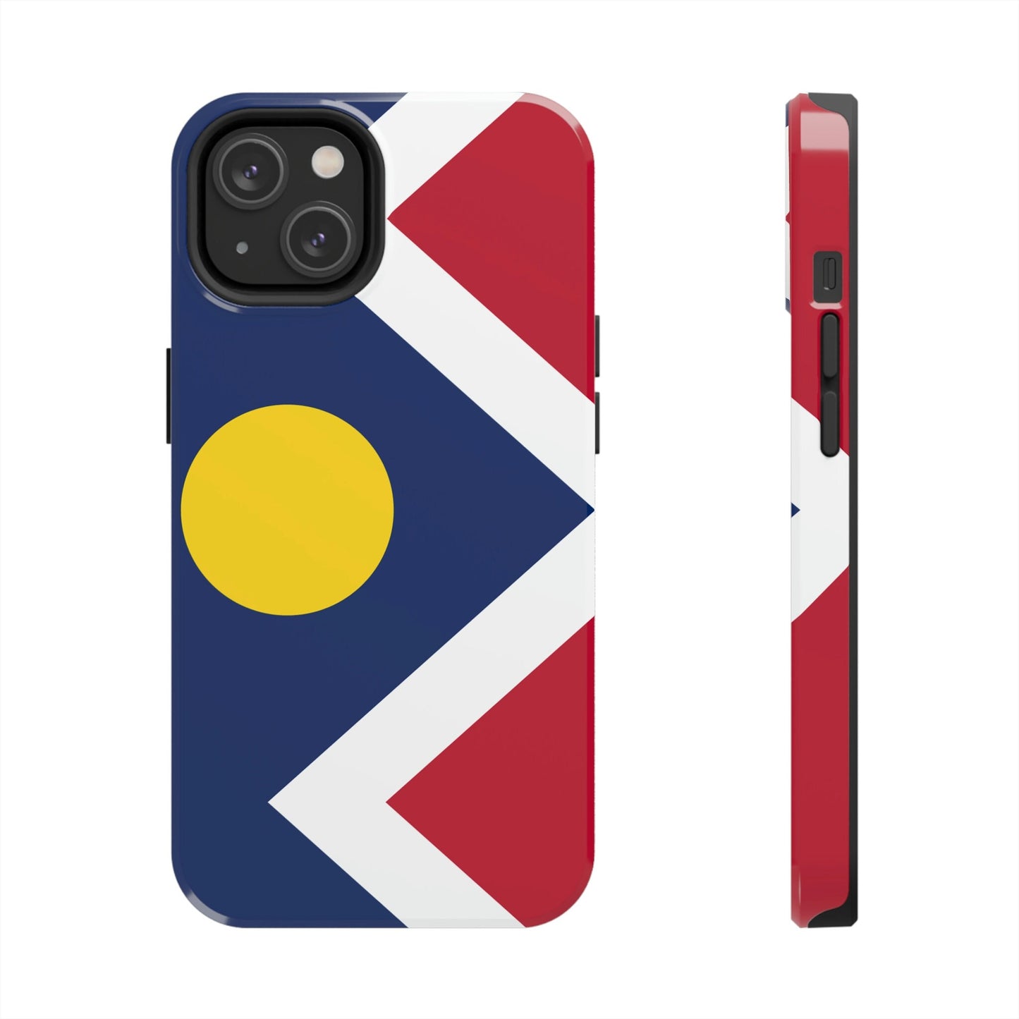 Denver City Flag Tough Phone Cases