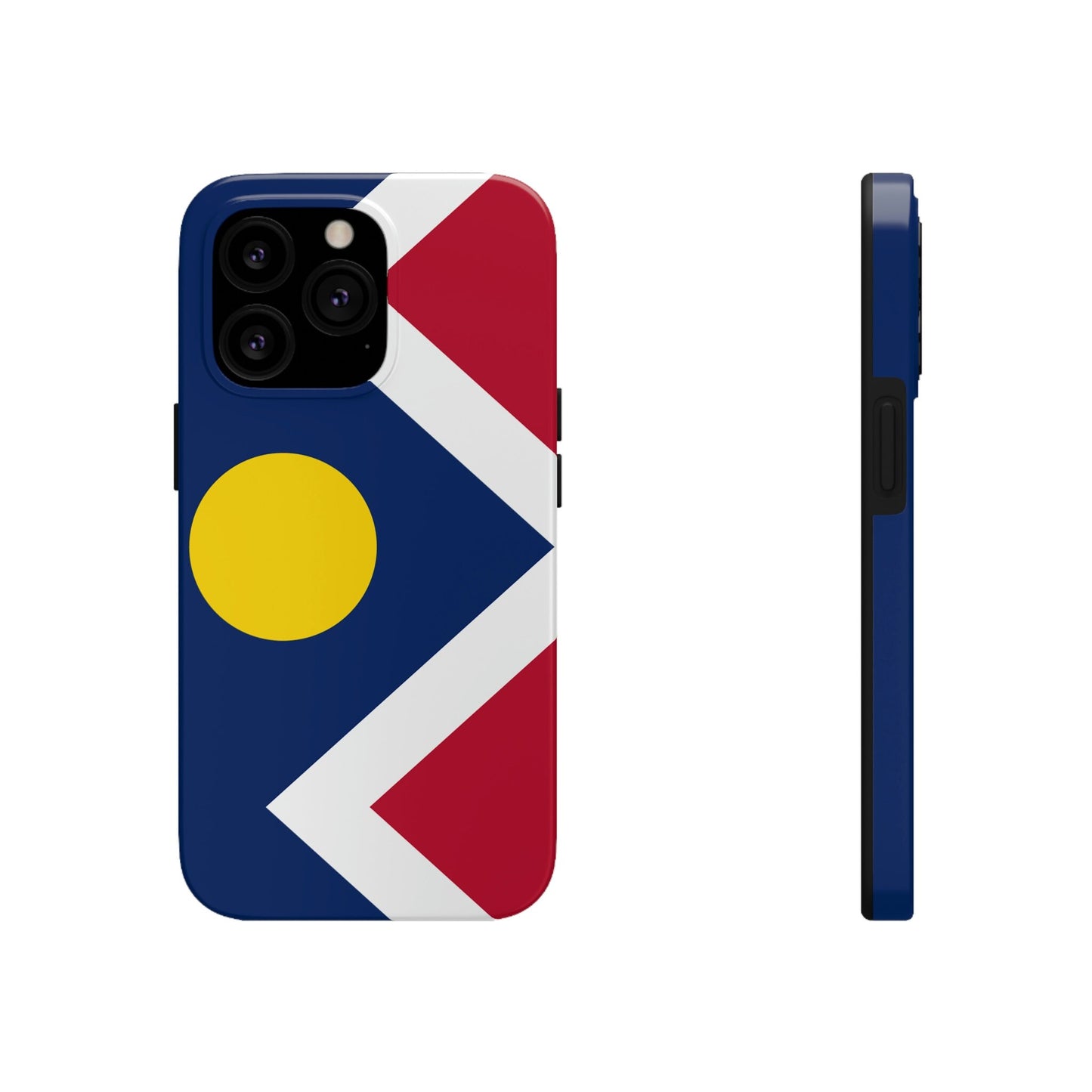 Denver City Flag Tough Phone Cases