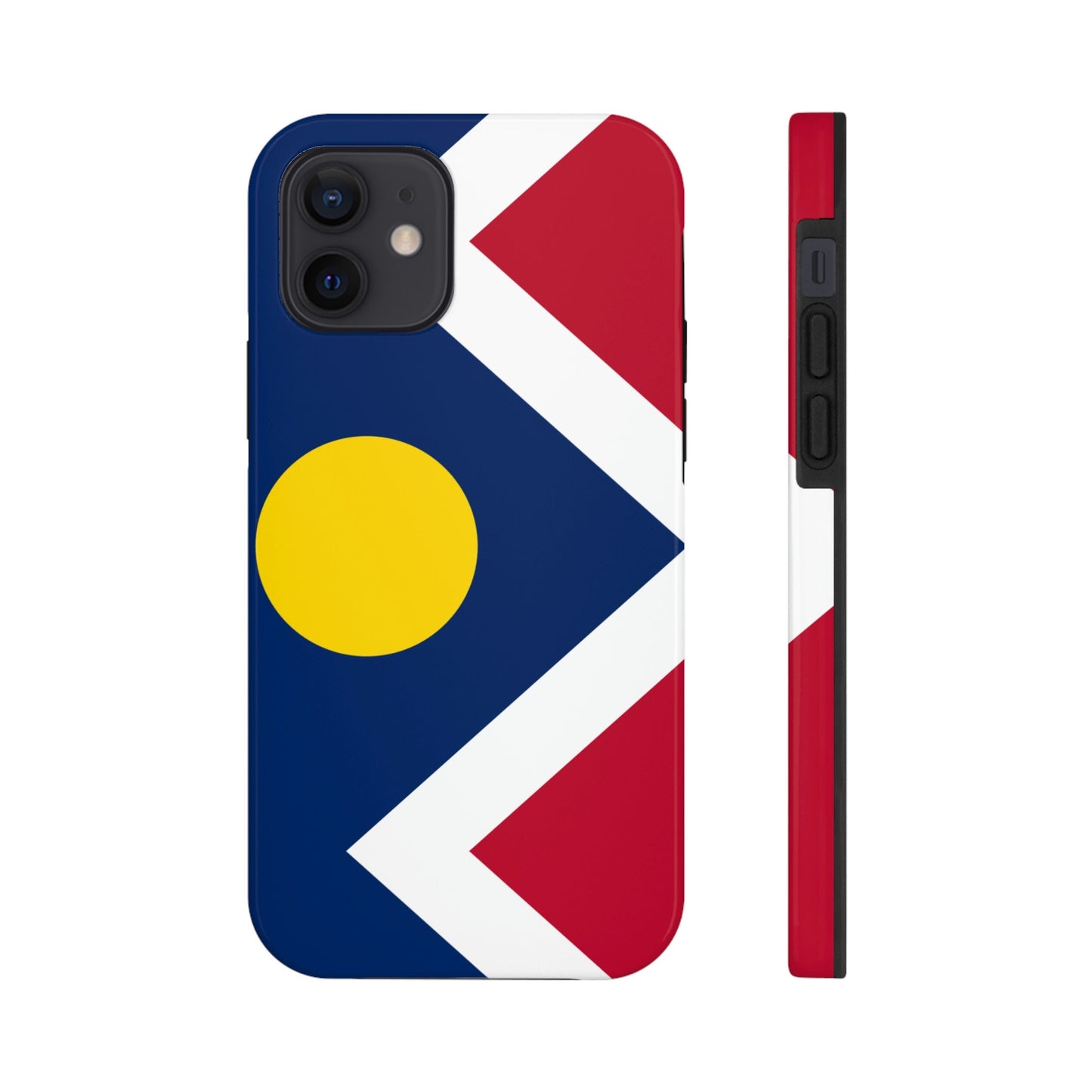 Denver City Flag Tough Phone Cases