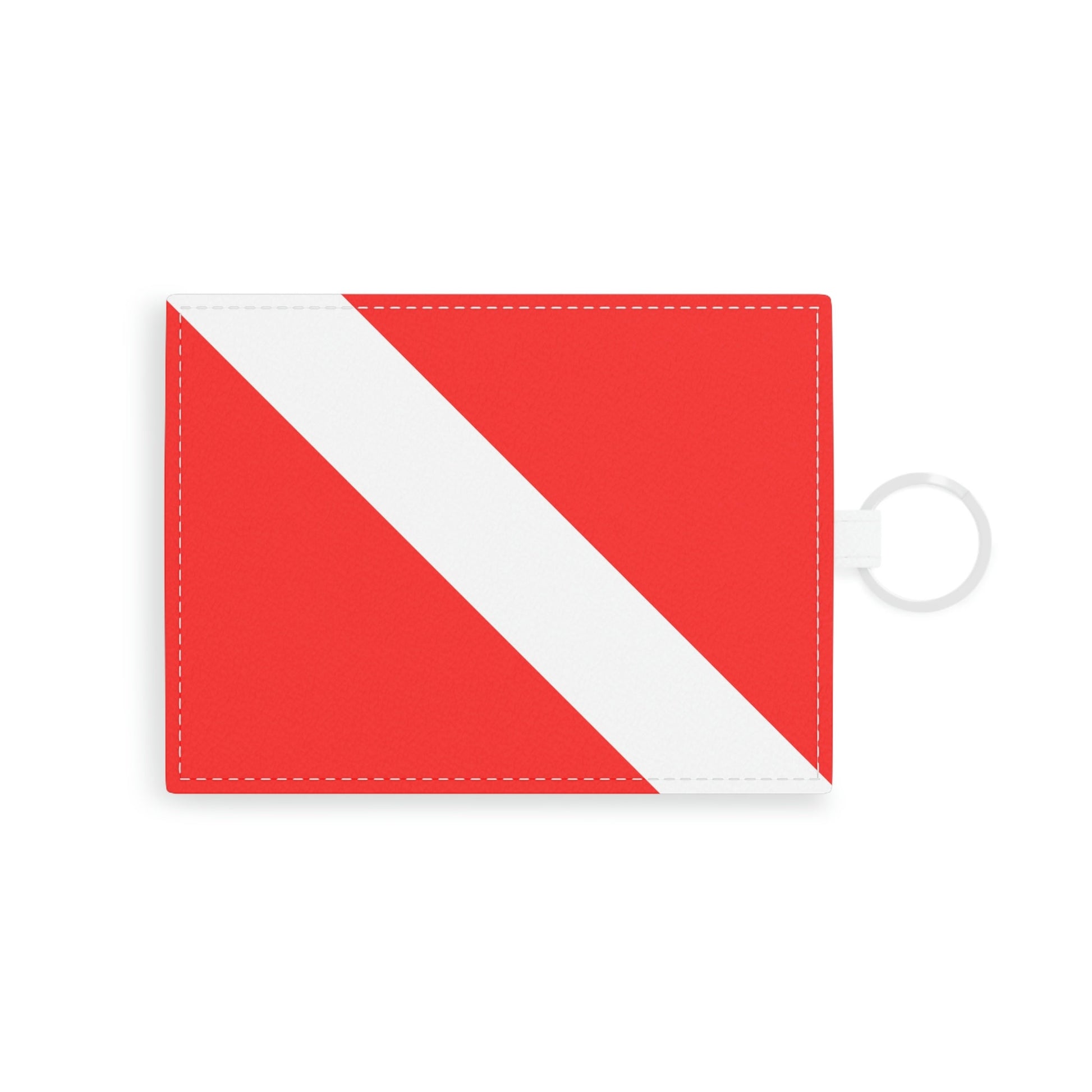 Diver Down Flag that is a Vegan Card Holder