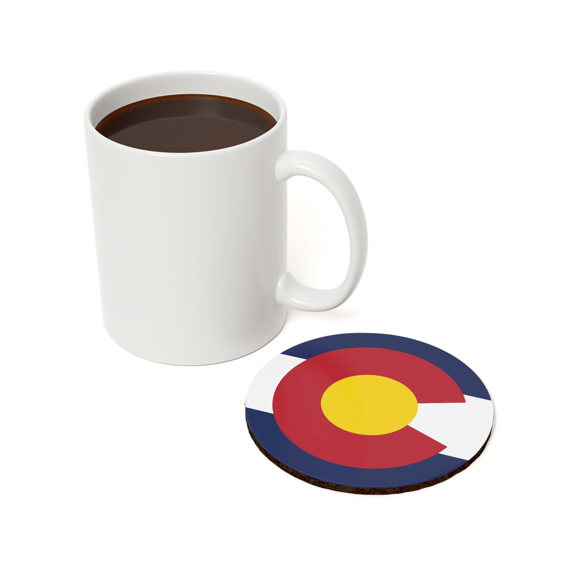 Colorado Cork Back Coaster