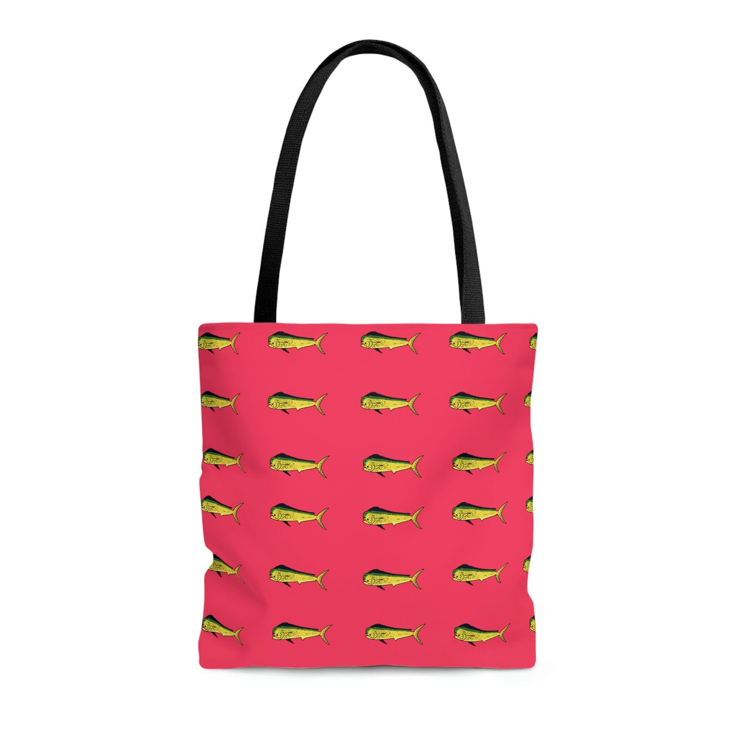 Pink Bull Dolphin Tote Bag