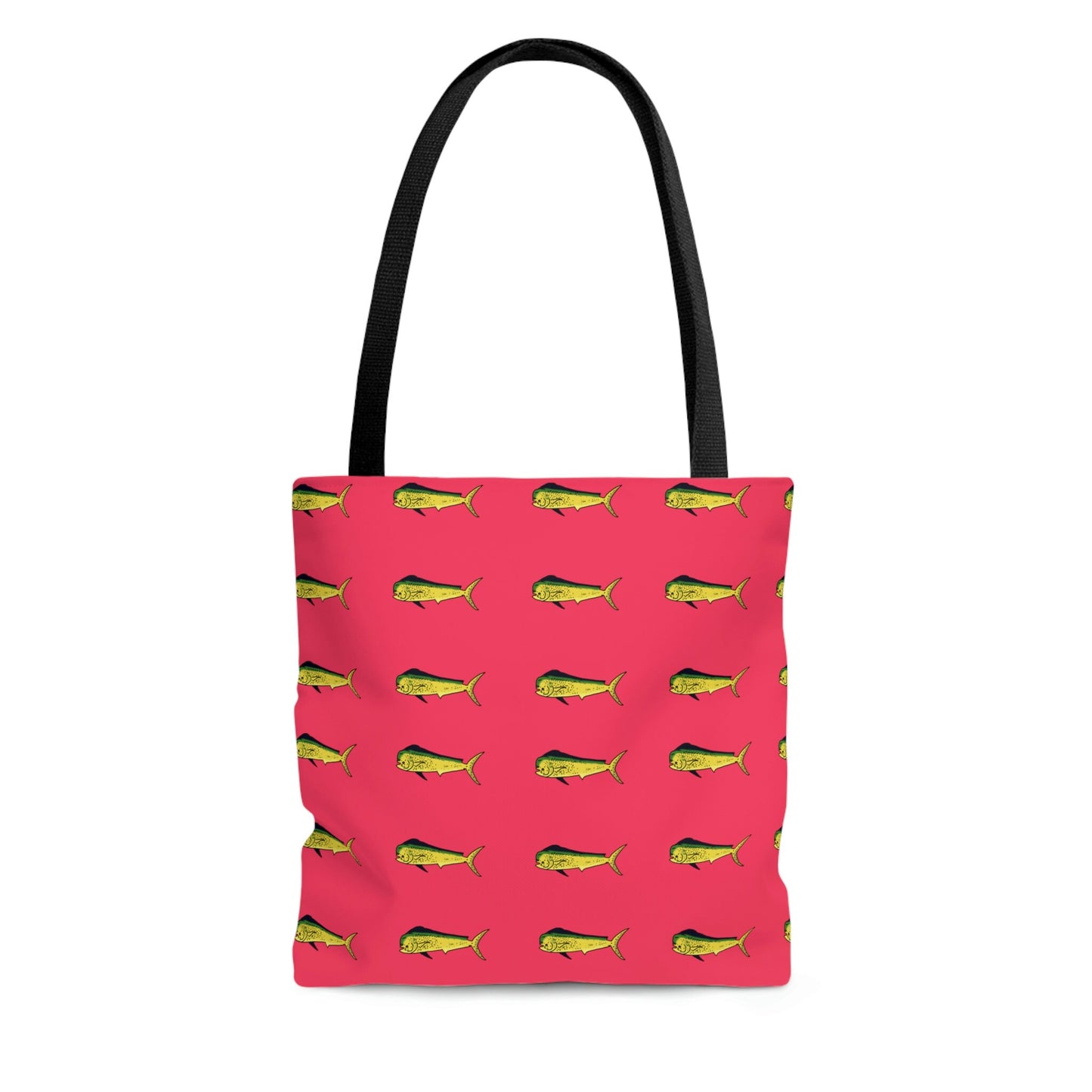 Pink Bull Dolphin Tote Bag