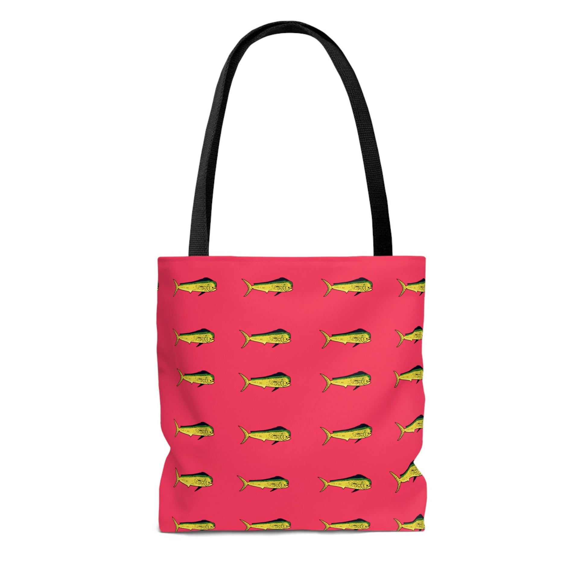 Pink Bull Dolphin Tote Bag