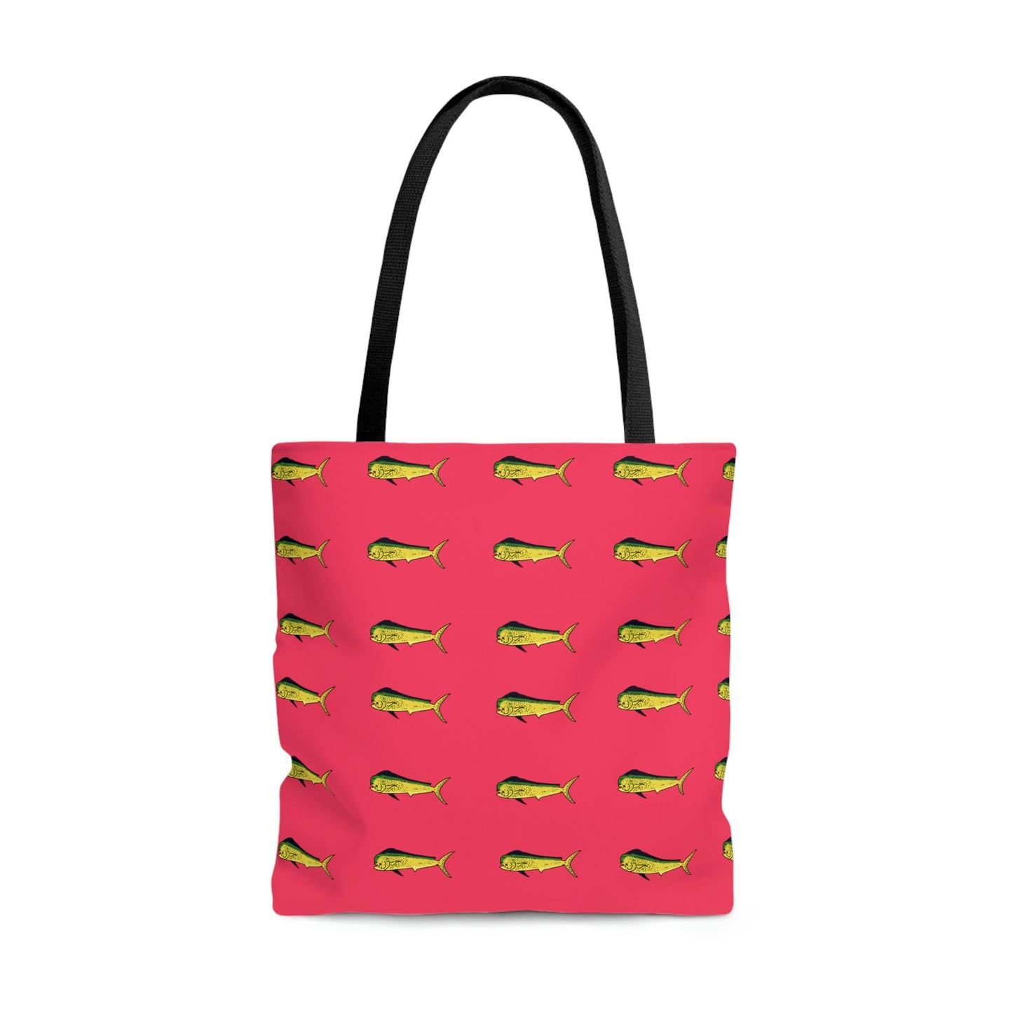 Pink Bull Dolphin Tote Bag