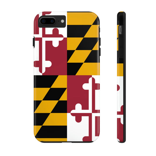 Maryland Flag Tough Phone Cases