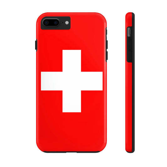 Switzerland Flag Tough Phone Cases