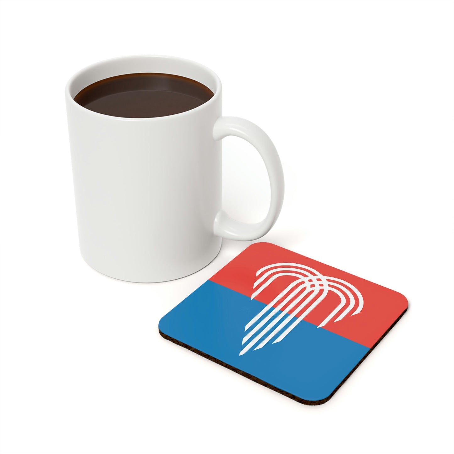 Kansas City, Missouri Flag Cork Back Coaster