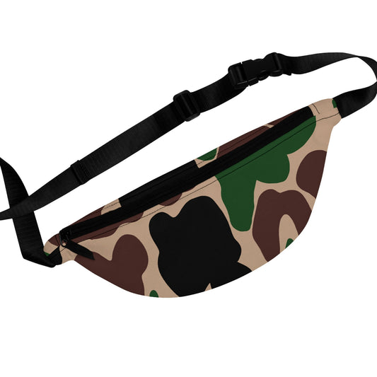 Old School Camo Flag Fanny Pack