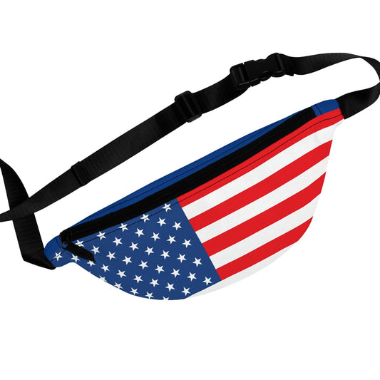 USA Flag Fanny Pack