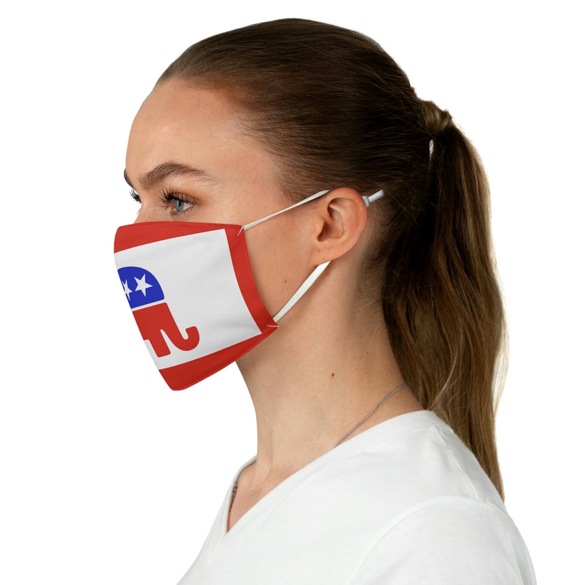 Republican Flag Fabric Face Mask