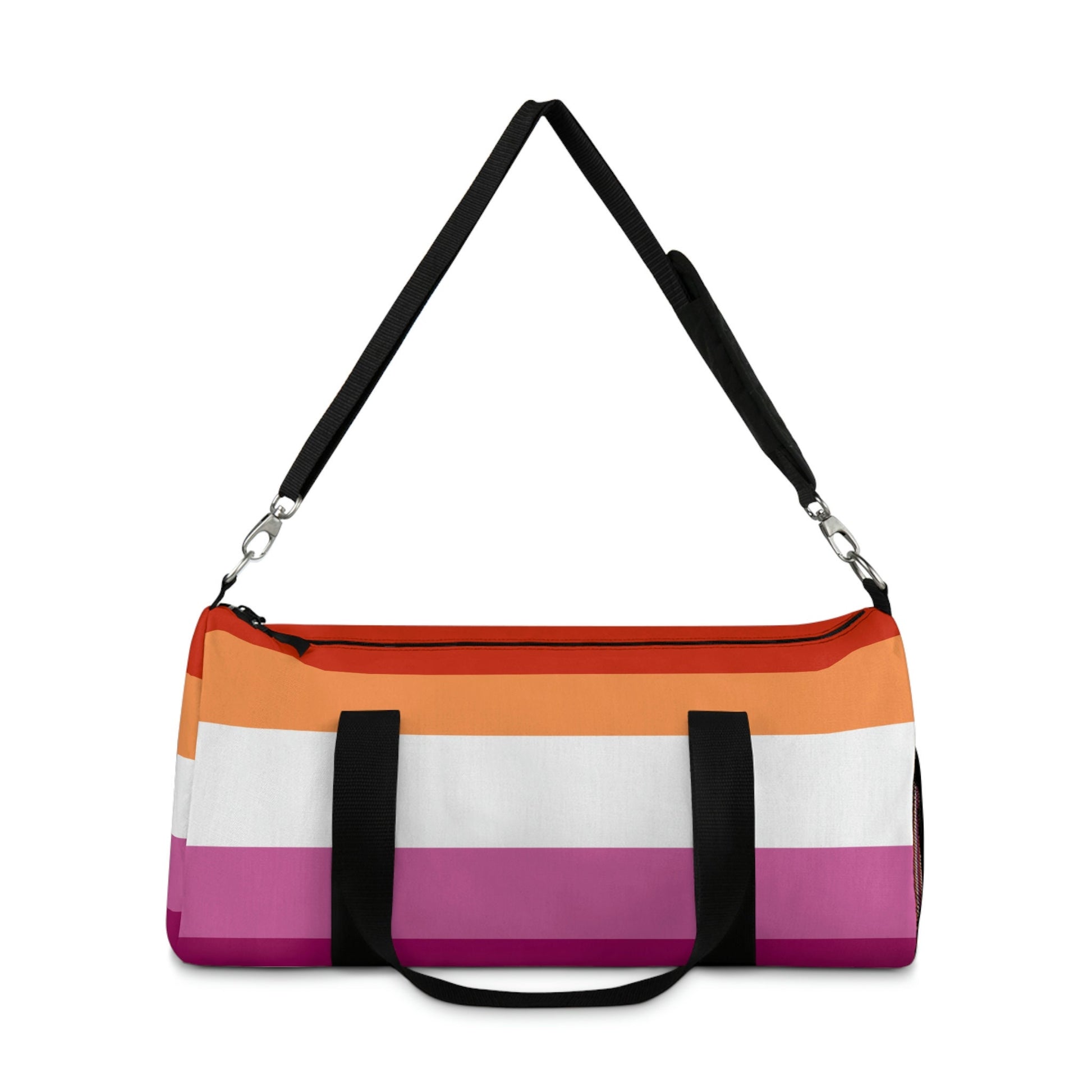 Lesbian Flag Duffel Bag